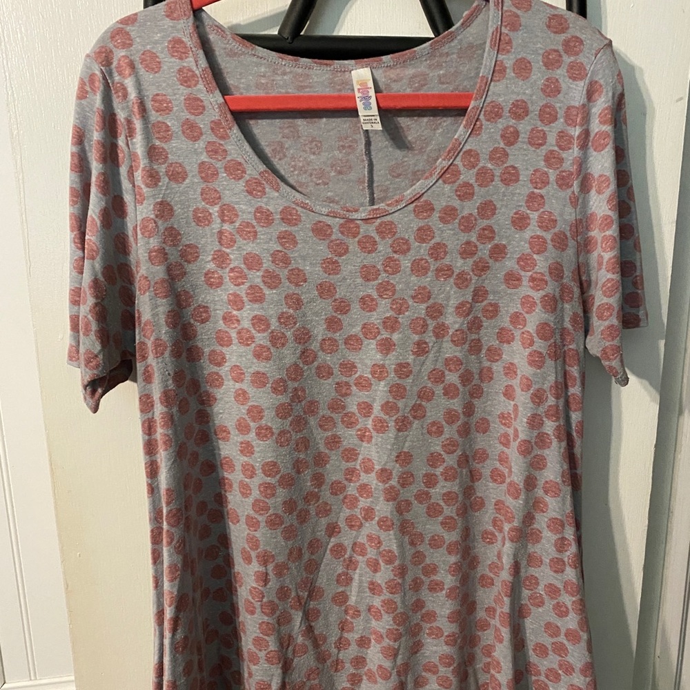 Lularoe perfect tee in polka dot
